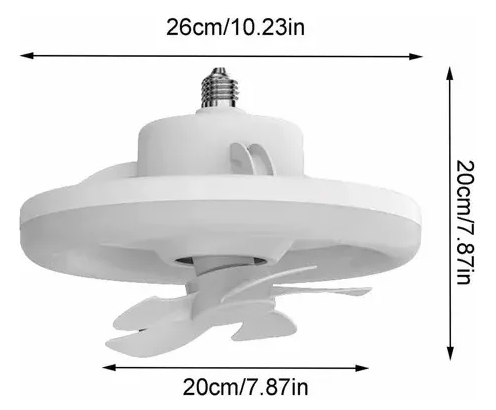 Foco Ventilador Led 30W Oscilatorio