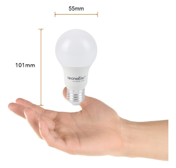 Paquete De 3 Focos Led 8.5W Luz Blanca