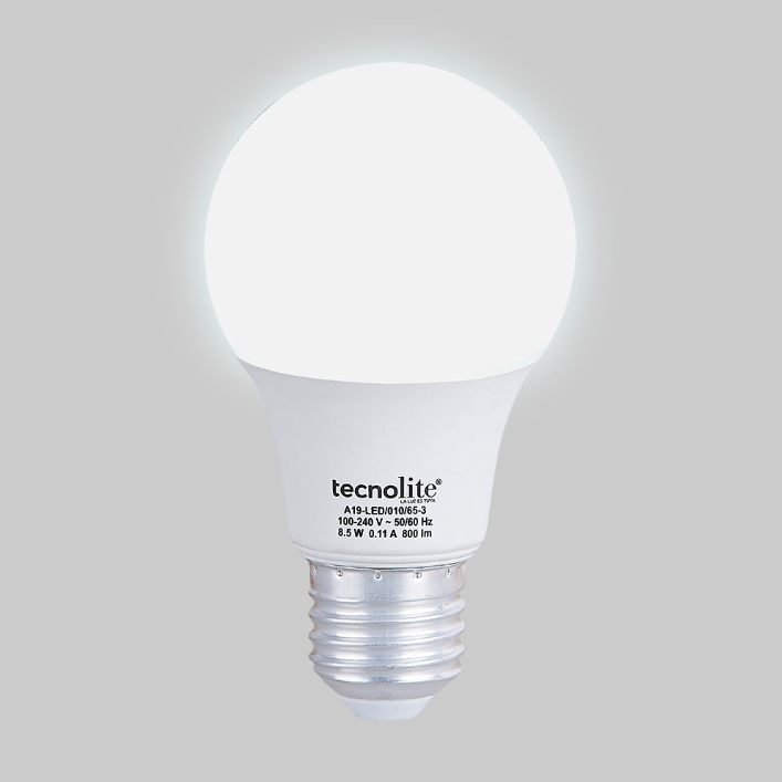 Paquete De 3 Focos Led 8.5W Luz Blanca