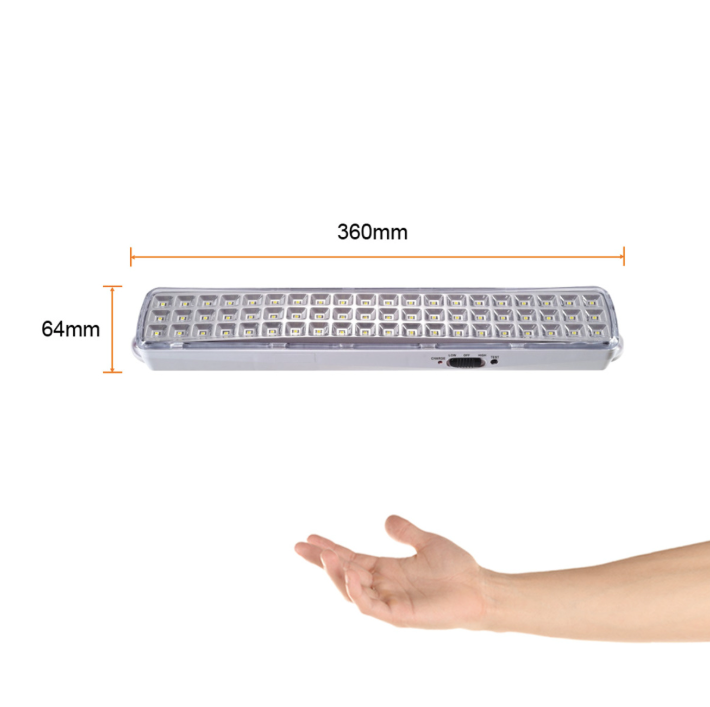Lámpara Led de Emergencia Recargable 1W Portátil