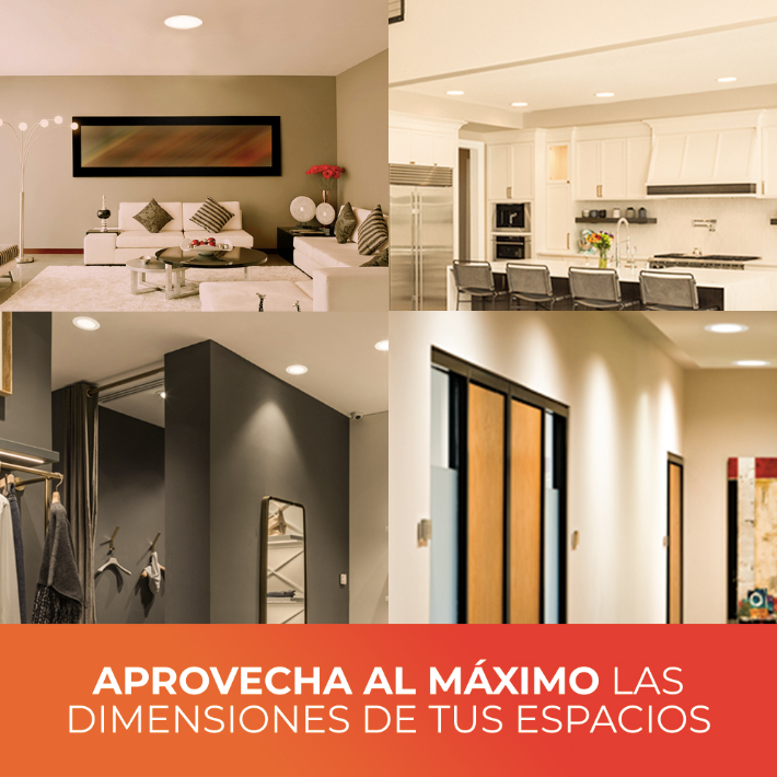 Lámpara Dowlight LED Empotrable Luz Brillante No Atenuable