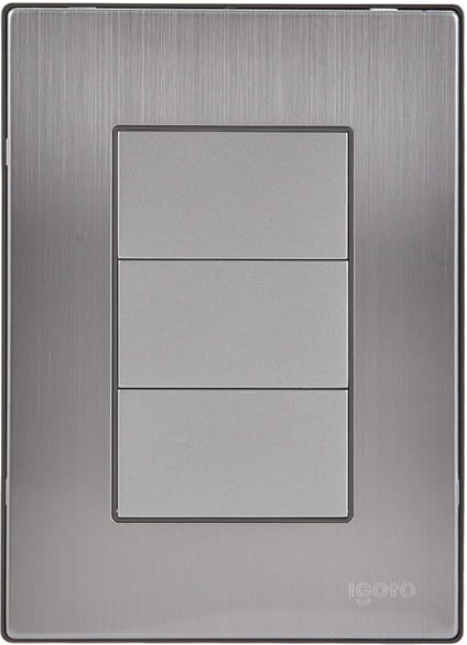 Placa Ciega, Acero Inoxidable